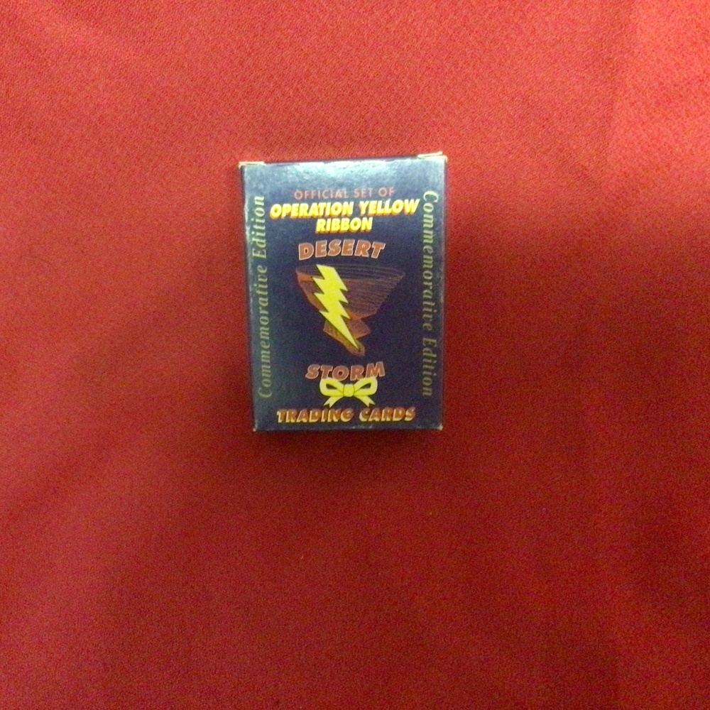 Operation  YELLOW RIBBON trading cards